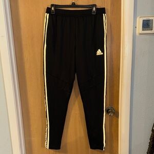 adidas Men's Climacool Track pants Reflective Stripes Zip Ankles Pockets Large